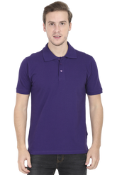 Polo T-Shirt Half Sleeve - Purple